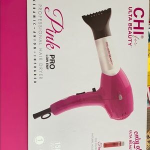 Chi pink pro professional hair dryer BRAND NEW